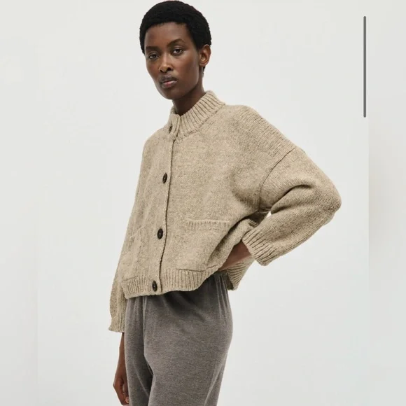 Babaa Cardigan No23 Mist - Picture 2 of 8